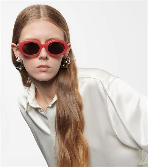 celine triomphe sunglasses red|Celine online shopping usa.